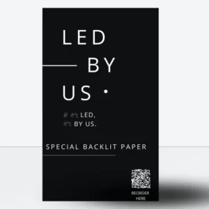 VitrineMedia LEB BY US Backlit Paper